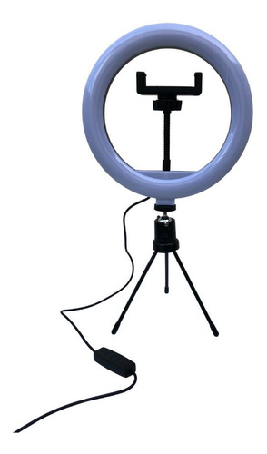 Ring Light Iluminação Flash De Mesa Para Manicure Make Vídeo