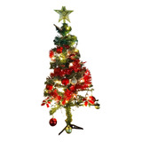 Árvore De Natal  Com Enfeites E Pisca Volt. 127v Para Montar