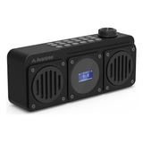 Radio Fm Digital Portátil Con Altavoz Bluetooth.