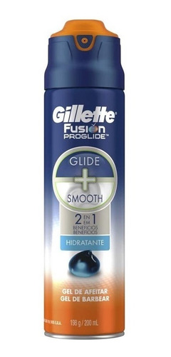 Gillette Gel Para Afeitar Proglide Fusion 200 Ml 198g
