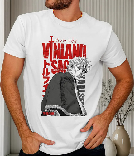 Playera Thorfinn Anime Vinland Saga Para Hombre Ml#2 | Meses sin interés