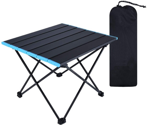 Mesa Plegable Portátil Para Camping - 68x47x40cm