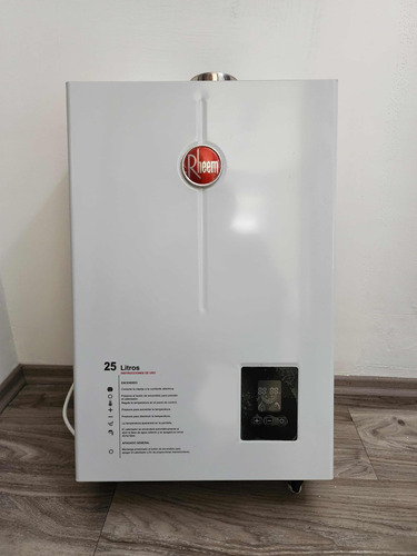 Calentador De Agua Instantáneo 25lt X Min Boiler Gas Natural