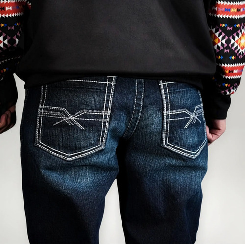 Pantalón Vaquero Bota Hombre Kajm Español Dk. | Meses sin interés