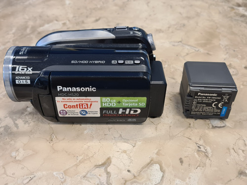 Filmadora Full Hd Panasonic Hdc-hs20 - 1920 X 1080 - Usada
