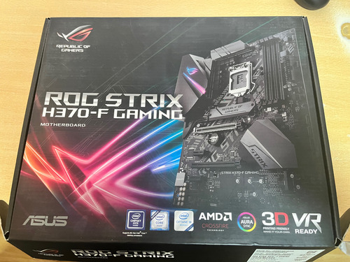 Mother Asus Rog H370-f Gaming 1151 Intel Coffee Color Negro