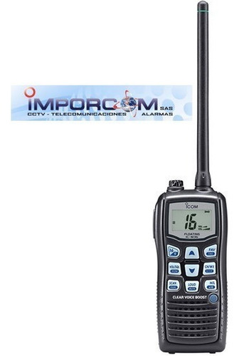 Radio Telefono Marino Vhf Icom Ic M 37 Sumergible Japones