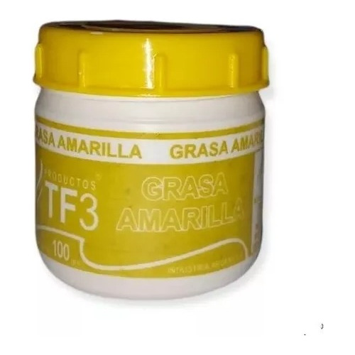 Grasa Multiuso Amarilla Vaselinada X 100gr Lubricante X 12 U