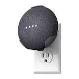 Soporte De Enchufe Powerclip Para Google Nest Mini (carbón),