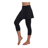 Falda Casual Para Mujer Leggings Pantalones De Tenis Deporte