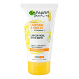 Sabonete Facial Garnier Skinactive Uniform&matte 120g Full