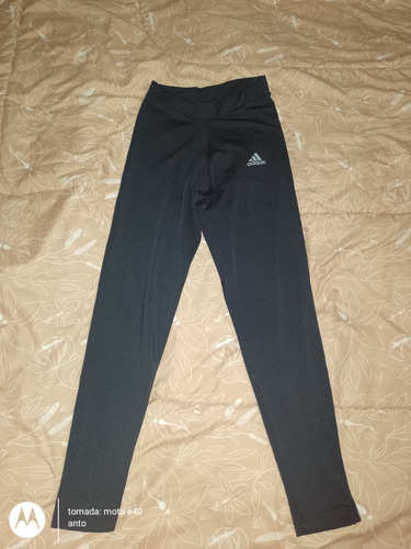 Calza Deportiva Larga adidas Negro Talle S 