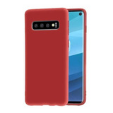 Capa Tpu Protetora Para Galaxy S10 Plus Top +pelicula Gel