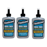 3 Colas Titebond Multiuso Vidro Tecidos Couro Madeira 237ml