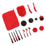 Kit De Herramientas De Limpieza Para Automóviles, 18 Piezas,