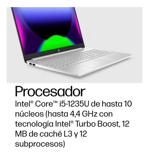 Notebook Hp Probook I5-1235u 8gb, 512gb, W11p Color Plateado