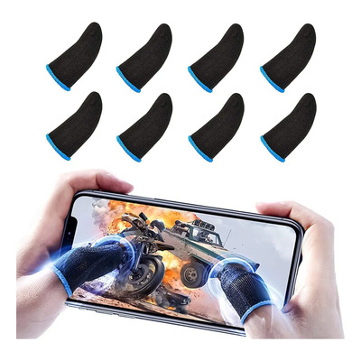20 Piezas Dedales Dedos Fundas Gamer Touch Guantesitos | MercadoLibre
