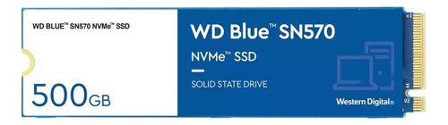 Disco Duro Ssd 500gb M2 2280 Wd Blue Sn570 Nvme Pcie M.2
