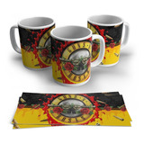 Guns N' Roses Logo Pocillos Mugs Personalizados Regalos Rock