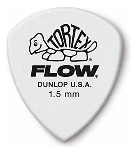 Pack De 3 Púas De Guitarra Dunlop Tortex Flow 1.50 Mm (36 Un