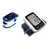 Pack Oximetro Saturometro Toma De Presion Digital Tensiometr