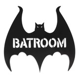 Placa De Banheiro Divertida Batroom Decoração Geek