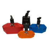 Cencerro Lp Jam Block Plastico + Mxp Metálico Set X 4