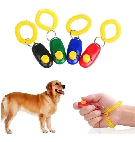 Clicker Adiestramiento Canino + Pdf, Click Para Perros + Uso