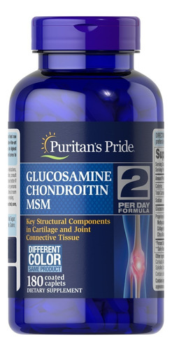 Puritan's Pride | Glucosamine Chondroitin & Msm | 180caplets