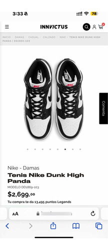 Nike Dunk High Panda Tennis