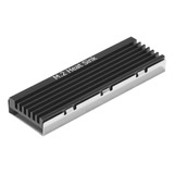 Dissipador De Calor De Alumínio M.2 Ssd Nvme - Preto