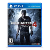 Jogo Ps4 Uncharted 4 A Thiefs End