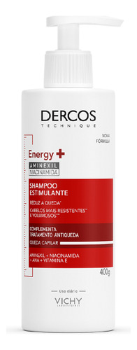 Dercos Shampoo Energizante Antiqueda Vichy 400ml