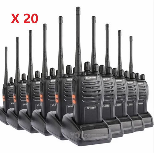 Combo 20 Radioteléfonos Baofeng Bf-888s V2 20km Envio Hoy!