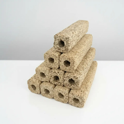 10pzs Mega Canutillo Ceramico, Gris Poroso, Filtro Acuario | Meses sin interés