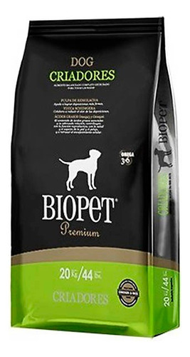 Alimento Biopet Premium Perros Adultos 20 Kg