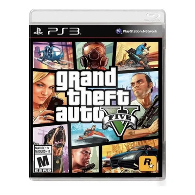 Jogo Ps3 Gta 5 - Original Mídia Física  - Playstation 3 (Recondicionado) | Parcelamento sem juros