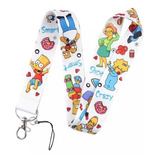 Lanyard Simpsons Bart - Cinta Colgante Portacredencial Color