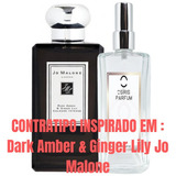 Perfume Dark Amber & Ginger Lily Jo Malone 110ml - Osiris Parfum