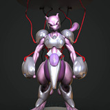 Archivo Stl Impresión 3d - Pokemon - Mew Twoo Armor