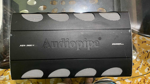 Amplificador Audiopipe 2500w Aqx-360.4