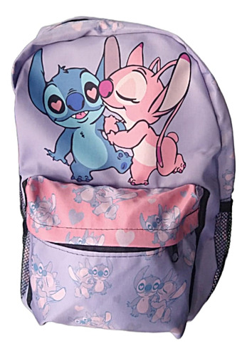 Mochila Escolar Lilo & Stitch - Love