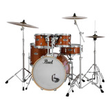 Bateria Pearl Export Com Bumbo 22¨ Revendedor Oficial Pearl