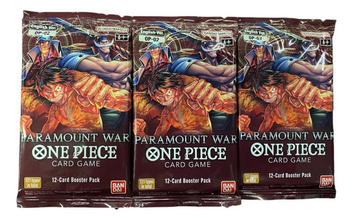 One Piece 3 Sobres Op-02 Paramount War