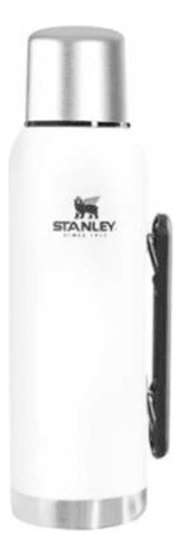 Termo Stanley 1.3 Litros Blanco Polar Asa Plegable Original