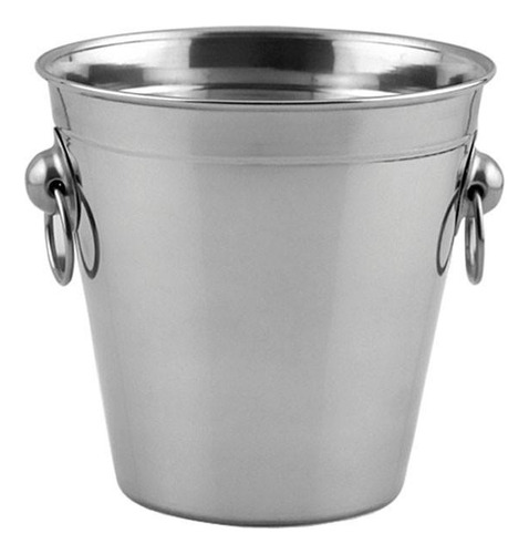 Hielera Acero Inox Con Argolla 12*11 Cm.