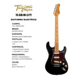 Tagima Tg-530 Guitarra Eléctrica Mica Roja Color Negro Full 