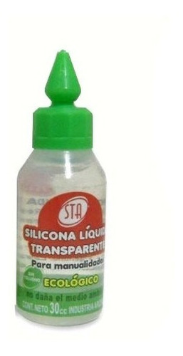 Silicona Liquida Transparente Ecologica 30 Grs 