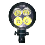 Faro 4 Led T5 Moto 20w 10-80v Spot 30º Luz Fria Exterior