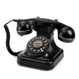 Peohud Retro Landline Telephone, Classic Corded Desk Phon...